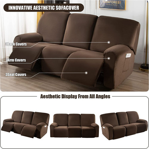 Everly Quinn Box Cushion Recliner Slipcover & Reviews Wayfair